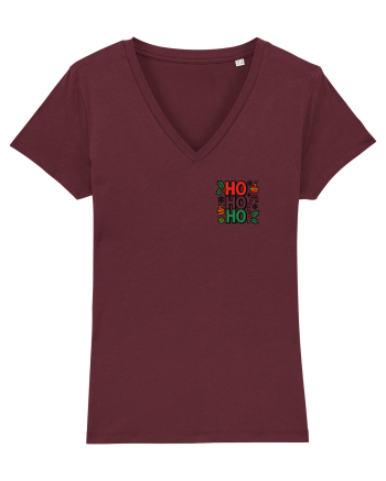 HO, HO , HO - lateral 2 Burgundy