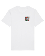 HO, HO , HO - lateral 2 Tricou mânecă scurtă Unisex Rocker