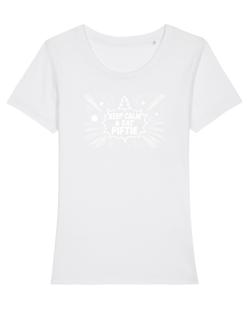 KEEP CALM & EAT PIFTIE - CRACIUN - SARBATORI IARNA White