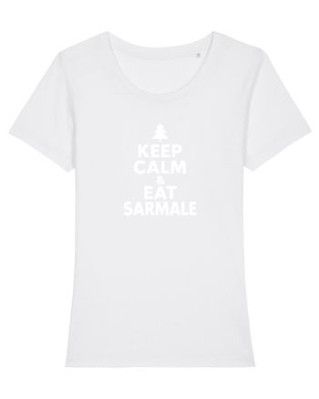 KEEP CALM & EAT SARMALE - CRACIUN - SARBATORI IARNA White