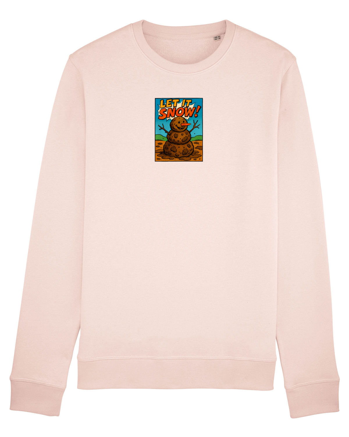 Bluză mânecă lungă Unisex Rise Candy Pink