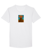 LET IT SNOW! -  OM DE ZAPADA din noroi Tricou mânecă scurtă guler larg Bărbat Skater