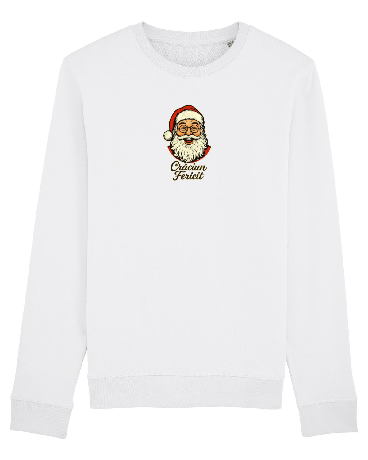 Bluză mânecă lungă Unisex Rise White