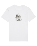 MERRY CHRISTMAS! - Mos Craciun cu ochelari Tricou mânecă scurtă Unisex Rocker