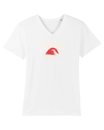 TRICOU` MEU DE CRACIUN White