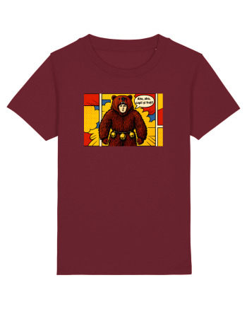 AHO , AHO, COPII SI FRATI - URSUL - COLINDE TRADITIONALE DE ANUL NOU Burgundy