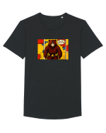 AHO , AHO, COPII SI FRATI - URSUL - COLINDE TRADITIONALE DE ANUL NOU Tricou mânecă scurtă guler larg Bărbat Skater