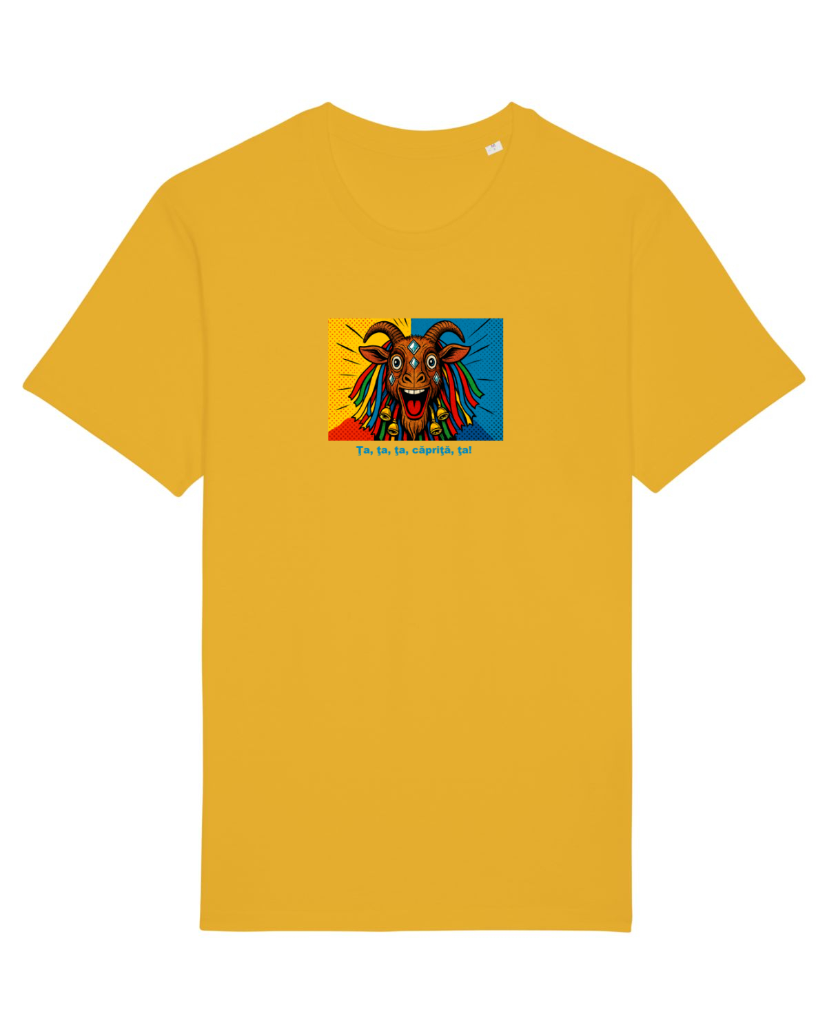 Tricou mânecă scurtă Unisex Rocker Spectra Yellow