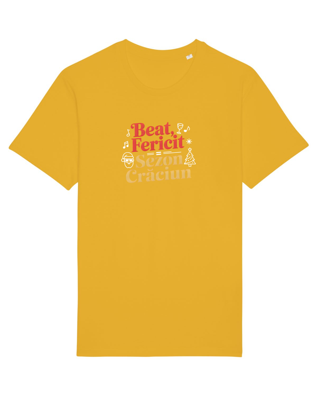 Tricou mânecă scurtă Unisex Rocker Spectra Yellow