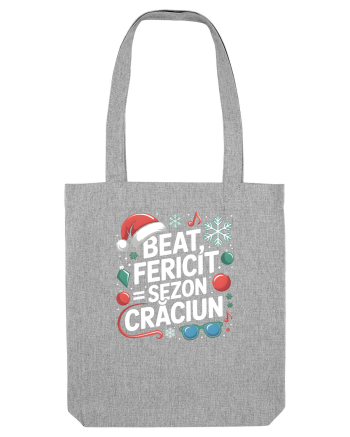 BEAT, FERICIT =  SEZON CRACIUN 2 Heather Grey
