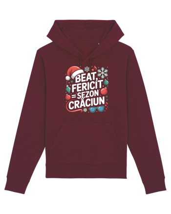 BEAT, FERICIT =  SEZON CRACIUN 2 Burgundy
