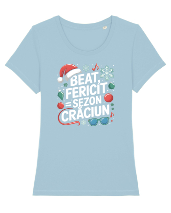 BEAT, FERICIT =  SEZON CRACIUN 2 Sky Blue