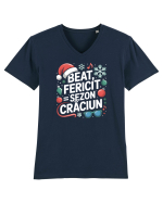 BEAT, FERICIT =  SEZON CRACIUN 2 Tricou mânecă scurtă guler V Bărbat Presenter