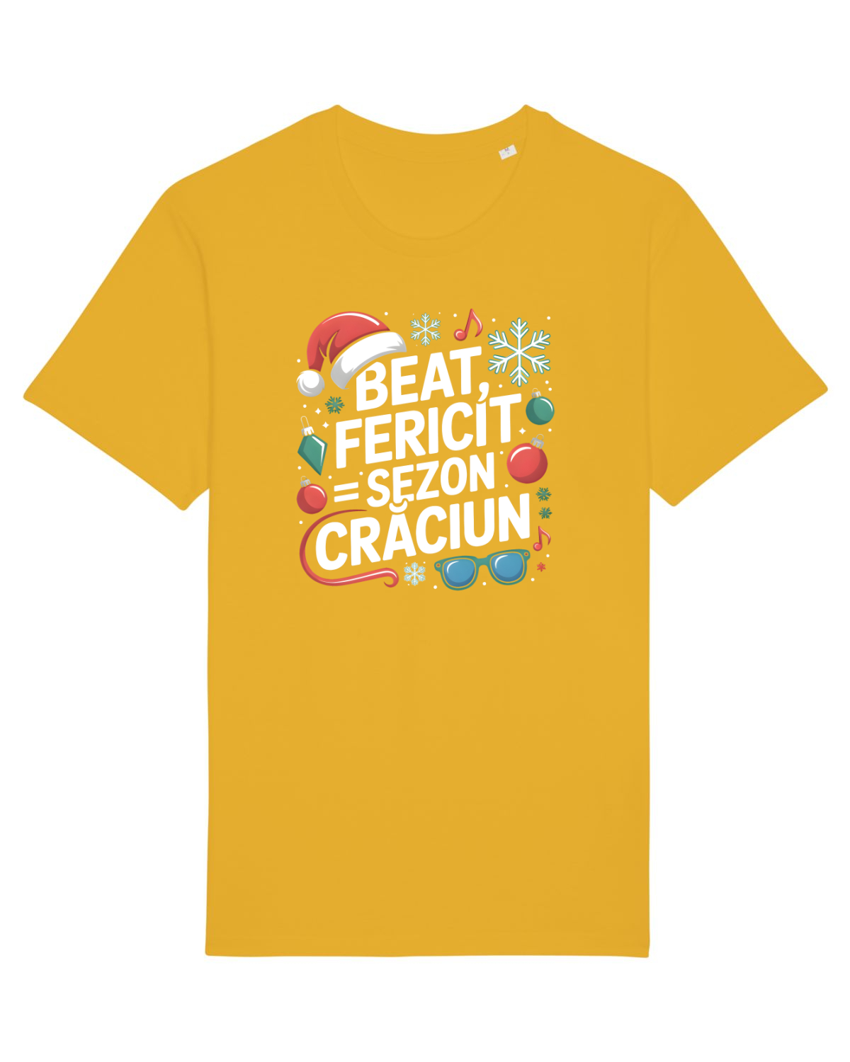 Tricou mânecă scurtă Unisex Rocker Spectra Yellow
