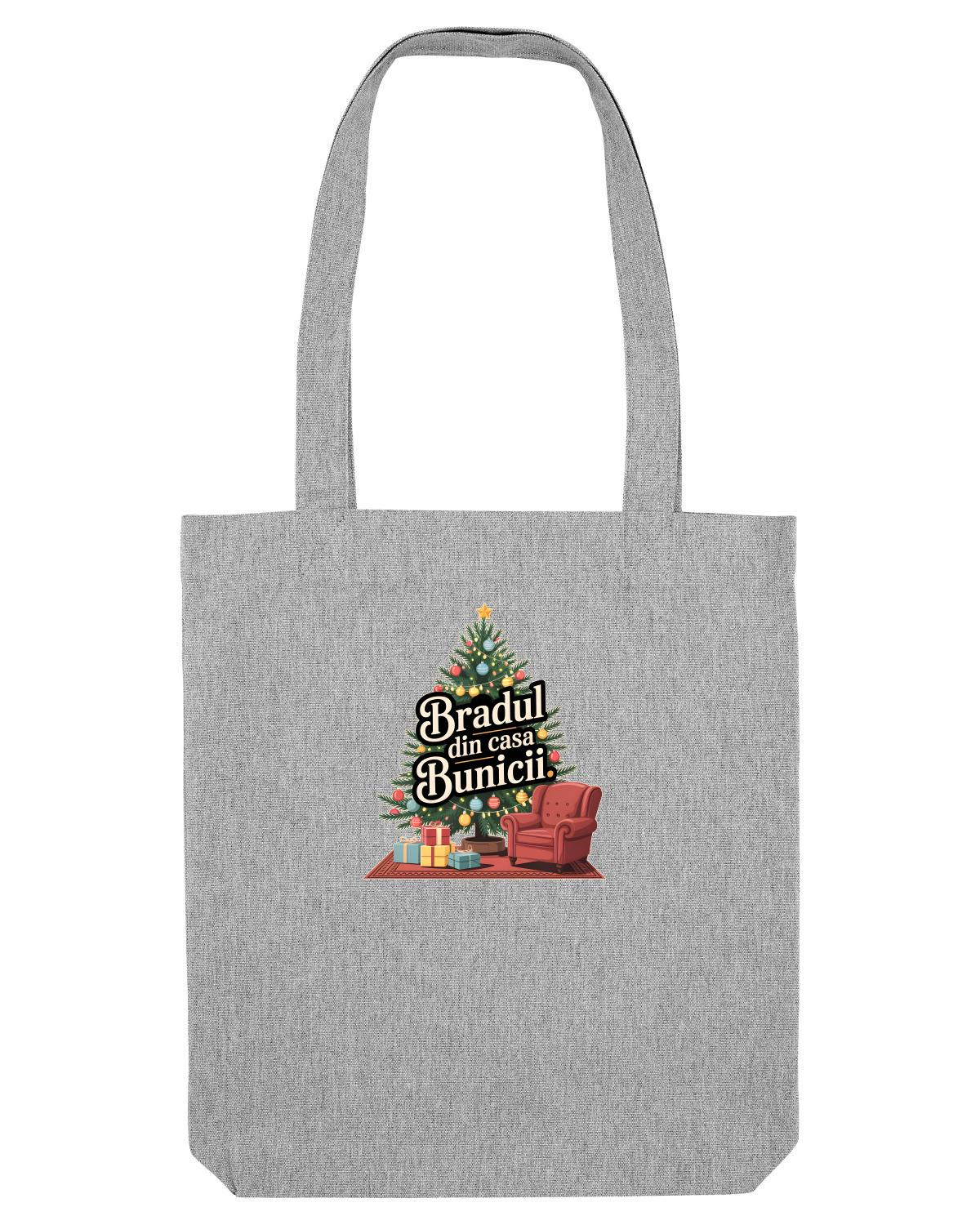 Sacoșă textilă Heather Grey