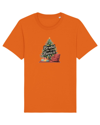 BRADUL DE CACIUN DIN CASA BUNICII - NOSTALGIA COPILARIEI Bright Orange