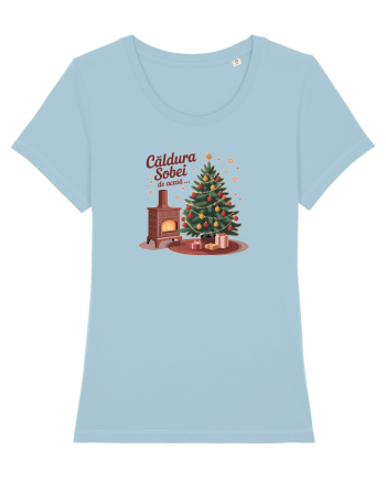 CALDURA SOBEI DE ACASA - CRACIUN - NOSTALGIA COPILARIEI Sky Blue