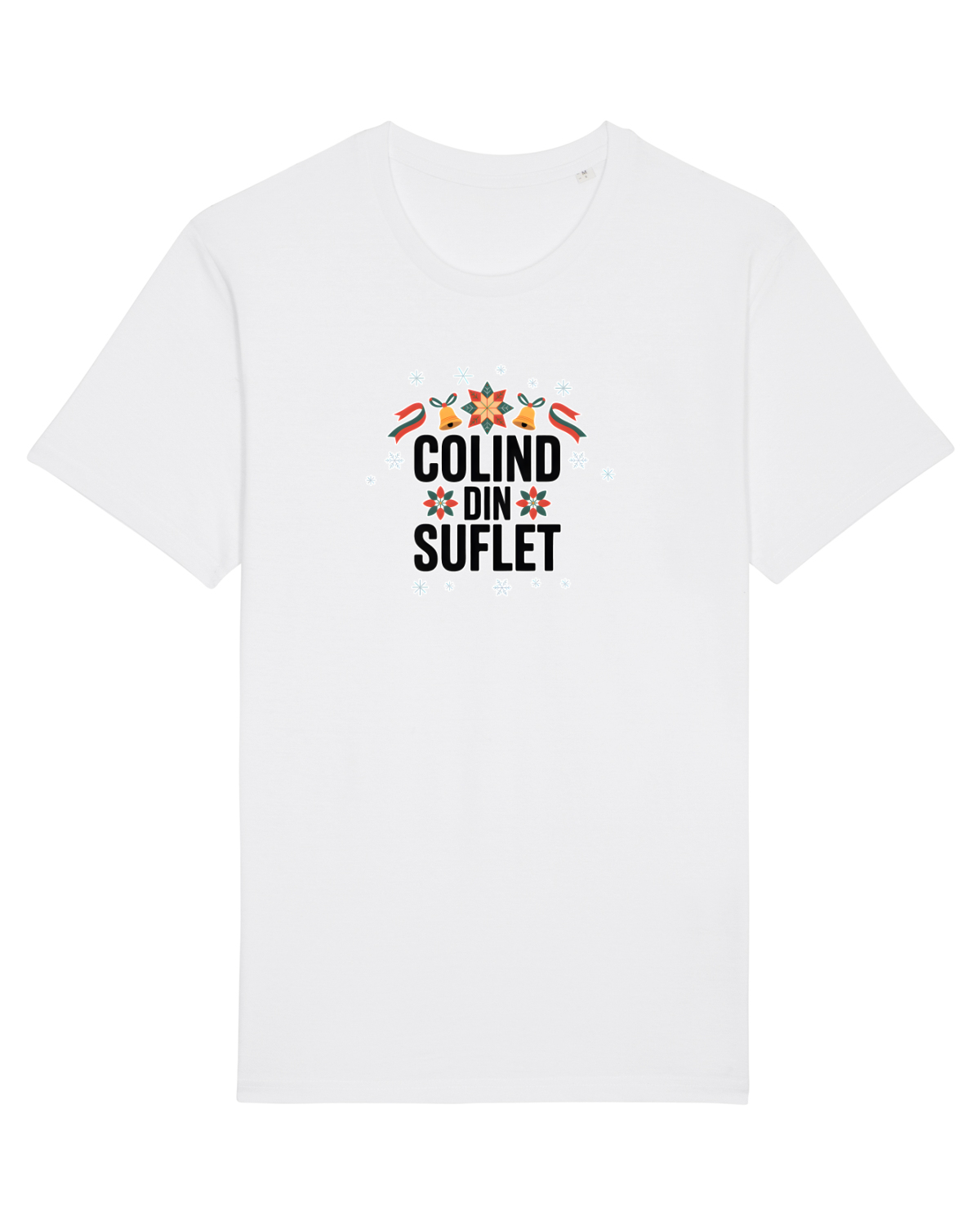 Tricou mânecă scurtă Unisex Rocker White
