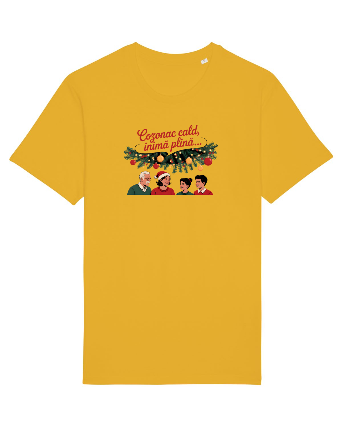 Tricou mânecă scurtă Unisex Rocker Spectra Yellow