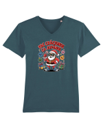 FAC CRACIUNUL CA JUPANUL Tricou mânecă scurtă guler V Bărbat Presenter