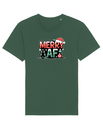 MERRY AS F..CK Bottle Green