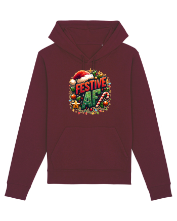 FESTIVE AS F..CK Burgundy
