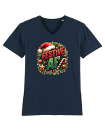 FESTIVE AS F..CK Tricou mânecă scurtă guler V Bărbat Presenter