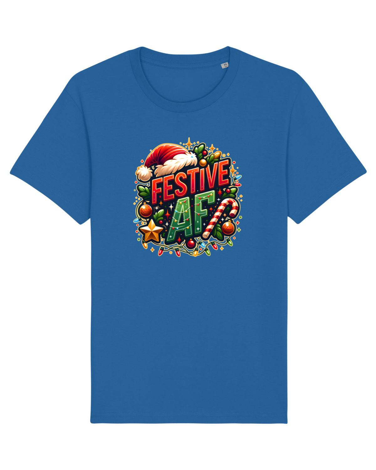 Tricou mânecă scurtă Unisex Rocker Royal Blue
