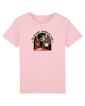 FOC DE VATRA, AMINTIRI DE IARNA - CRACIUN - NOSTALGIA COPILARIEI Cotton Pink
