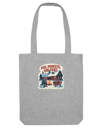 FOC, POVESTE, VIN FIERT - CRACIUN 2 Heather Grey