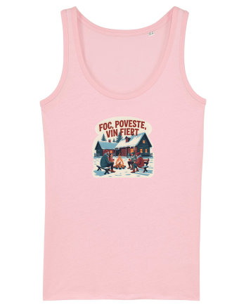 FOC, POVESTE, VIN FIERT - CRACIUN 2 Cotton Pink