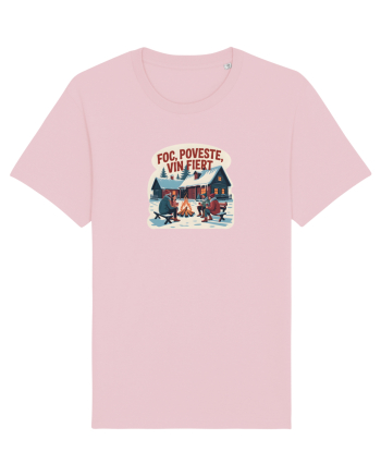 FOC, POVESTE, VIN FIERT - CRACIUN 2 Cotton Pink