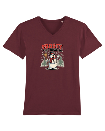 FROSTY THE SNOWMAN (OMUL DE ZAPADA) - CRACIUN  Burgundy