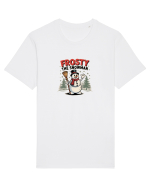 FROSTY THE SNOWMAN (OMUL DE ZAPADA) - CRACIUN  Tricou mânecă scurtă Unisex Rocker