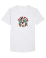 FROSTY THE SNOWMAN (OMUL DE ZAPADA) 2 - CRACIUN  Tricou mânecă scurtă guler larg Bărbat Skater