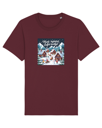 MUNTI INGHETATI, SUFLET INCALZIT - CRACIUN  - SANIUSUL  COPILARIEI Burgundy
