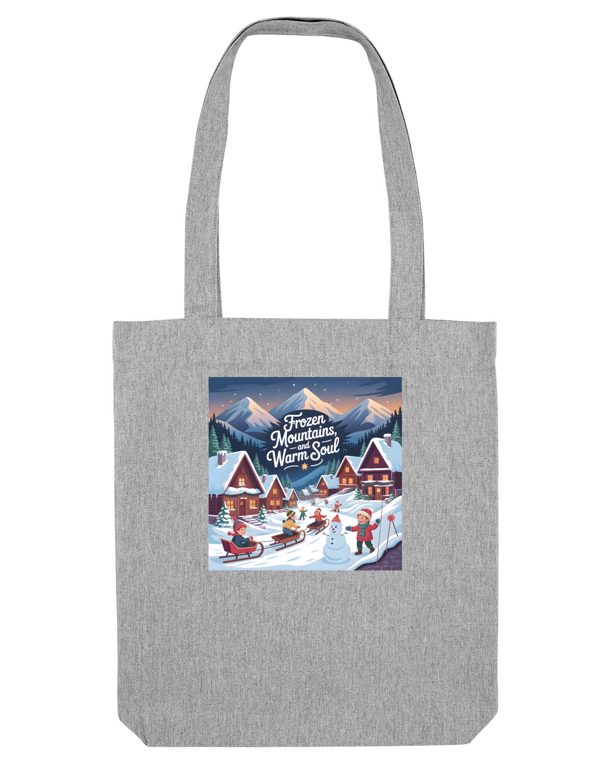 Sacoșă textilă Heather Grey
