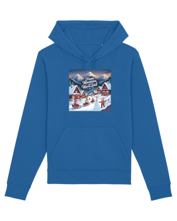 FROZEN MOUNTAINS, WARM SOUL  - CRACIUN  - SANIUSUL  COPILARIEI Royal Blue