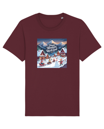 FROZEN MOUNTAINS, WARM SOUL  - CRACIUN  - SANIUSUL  COPILARIEI Burgundy