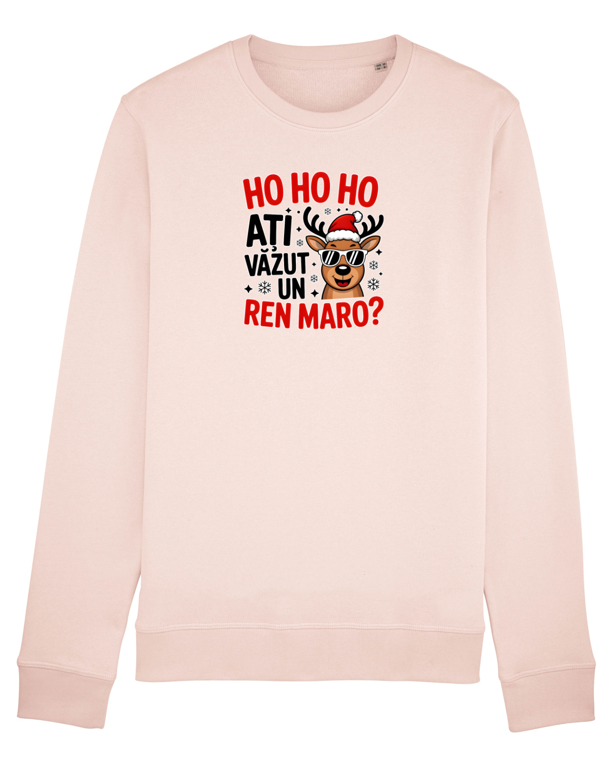 Bluză mânecă lungă Unisex Rise Candy Pink
