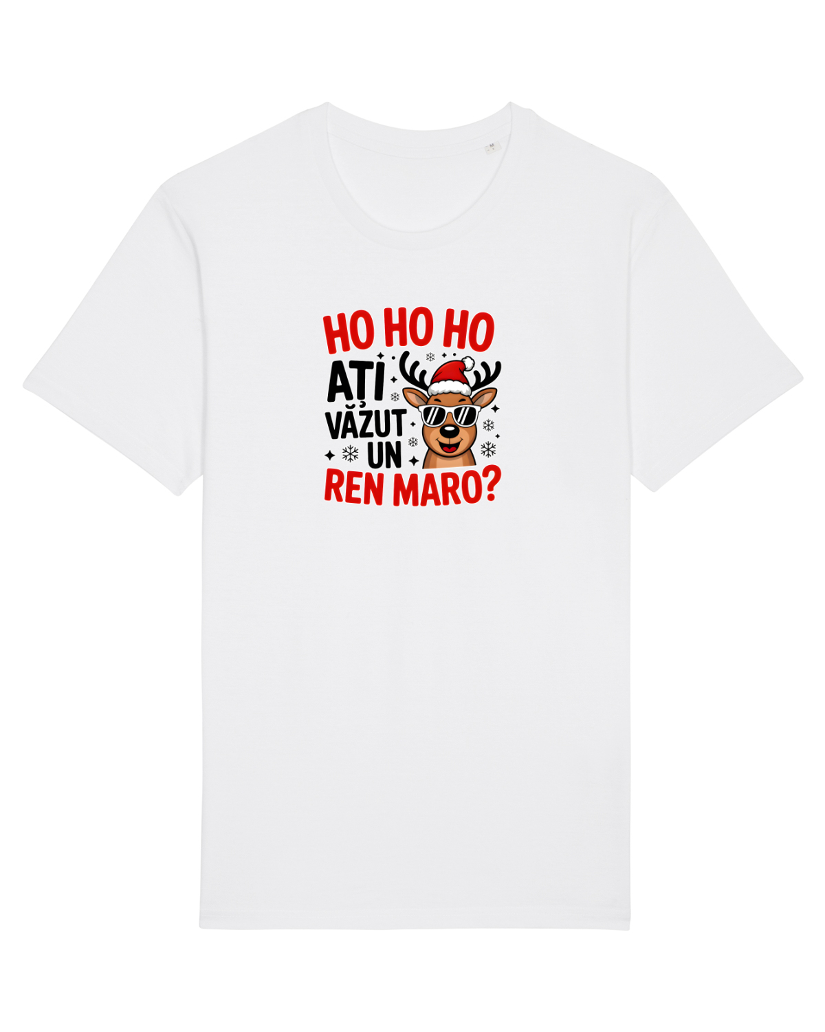 Tricou mânecă scurtă Unisex Rocker White