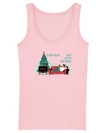 LA MINE ACASA:  BRAD, NETFLIX, ZERO DRAMA Cotton Pink