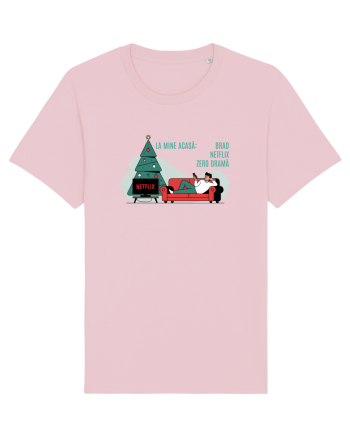 LA MINE ACASA:  BRAD, NETFLIX, ZERO DRAMA Cotton Pink