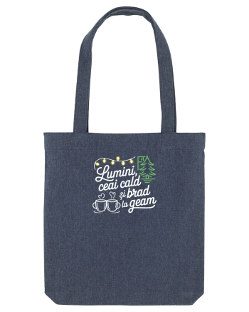 LUMINI, CEAI CALD SI BRAD LA GEAM - CRACIUN Midnight Blue