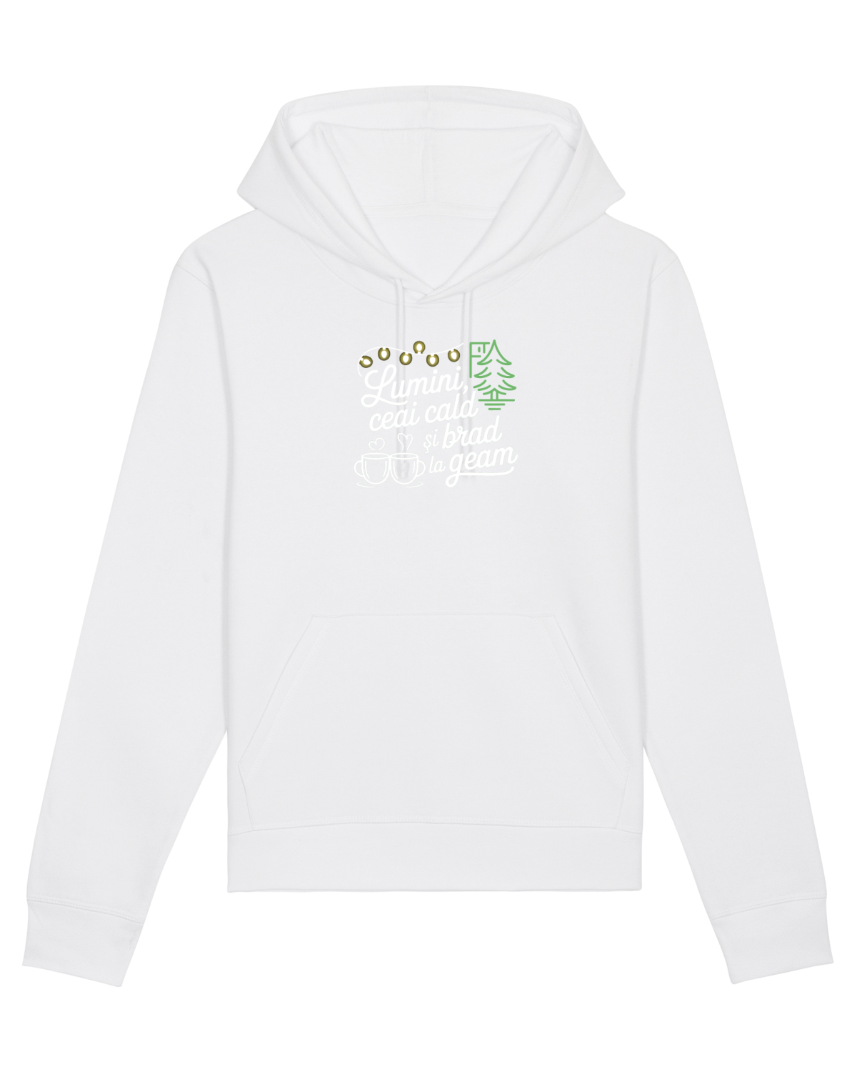 Hanorac Unisex Drummer White