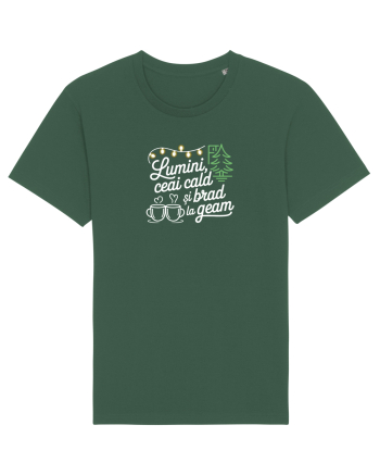 LUMINI, CEAI CALD SI BRAD LA GEAM - CRACIUN Bottle Green