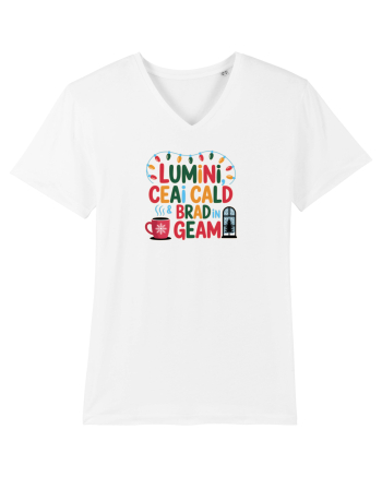 LUMINI, CEAI CALD SI BRAD LA GEAM - CRACIUN 2 White
