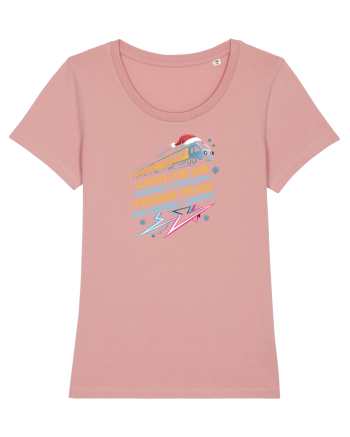 LOVI-TE-AR TRENUL ...FERICIRII, TRASNI-TE-AR FULGERUL IUBIRII! URARE FUNNY Canyon Pink