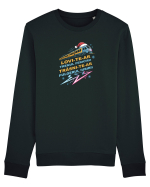 LOVI-TE-AR TRENUL ...FERICIRII, TRASNI-TE-AR FULGERUL IUBIRII! URARE FUNNY Bluză mânecă lungă Unisex Rise