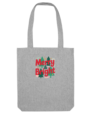 MERRY & BRIGHT  - CRACIUN Heather Grey